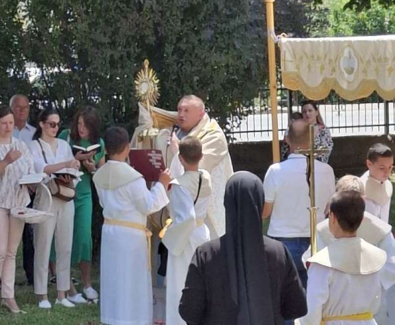 Tijelovska procesija u Gromiljaku