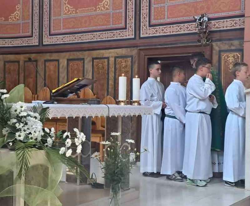 Dječji zbor iz Gromiljaka u Stadlerovoj Ustanovi