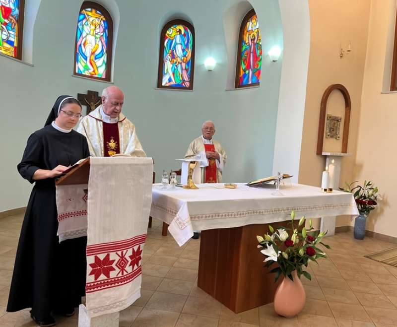 Samostan Egipat: slavlje sv. Ane i dijamantnog jubileja misništva vlč. Marka Perića