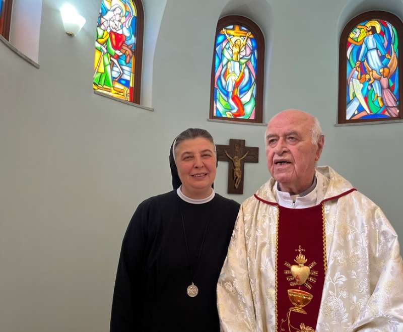 Samostan Egipat: slavlje sv. Ane i dijamantnog jubileja misništva vlč. Marka Perića