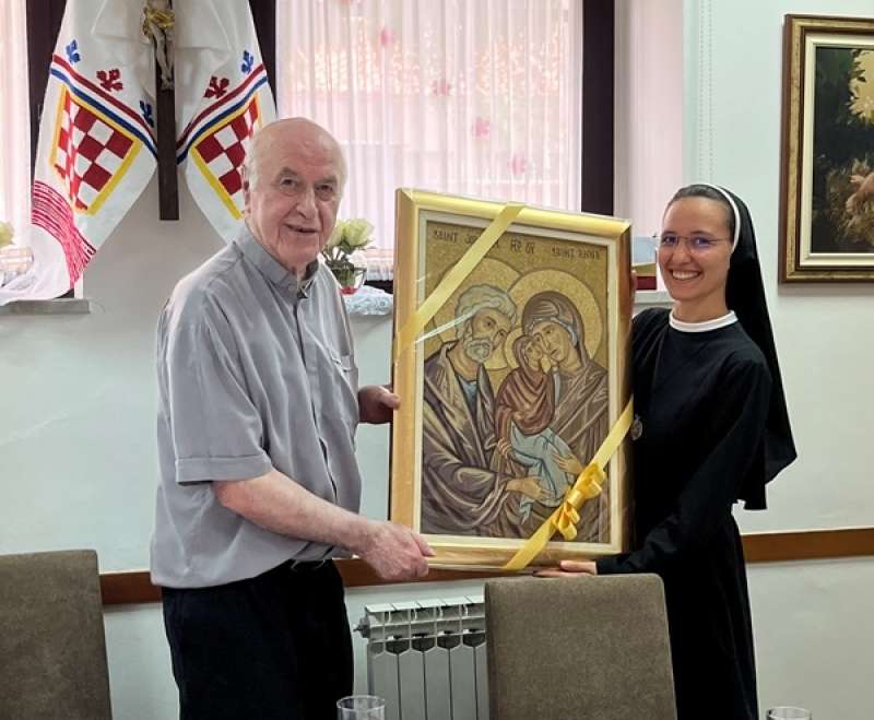 Samostan Egipat: slavlje sv. Ane i dijamantnog jubileja misništva vlč. Marka Perića