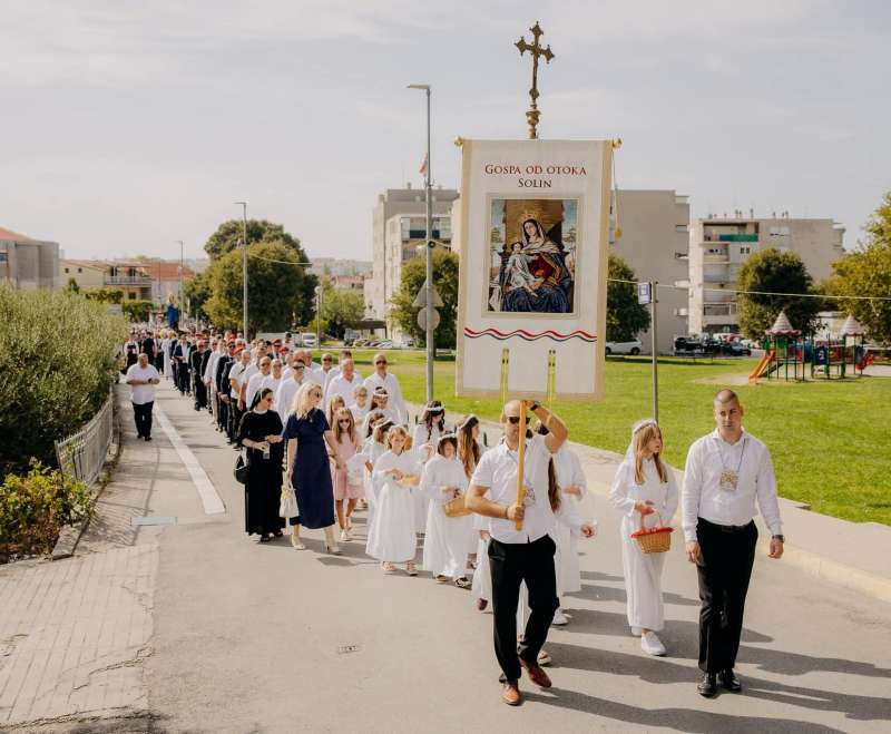 Proslava blagdana “Male Gospe” u Solinu Proslava blagdana “Male Gospe” u Solinu