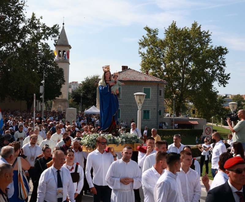 Proslava blagdana “Male Gospe” u Solinu