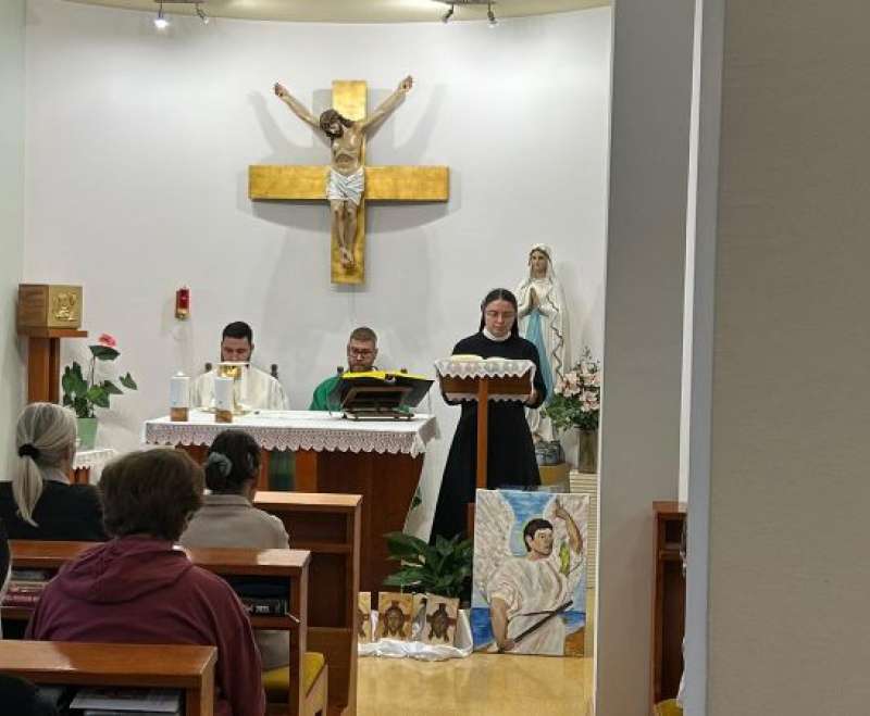 Trodnevnica uoči i proslava Svetkovine svetog Rafaela u solinskom domu Trodnevnica uoči i proslava Svetkovine svetog Rafaela u solinskom domu