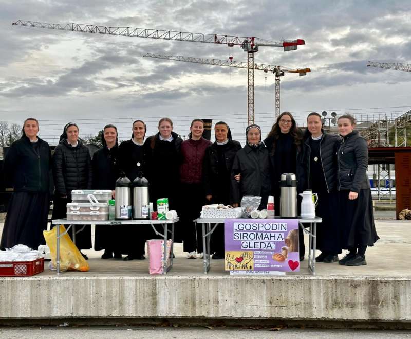 Dan siromaha na zagrebačkom Glavnom kolodvoru