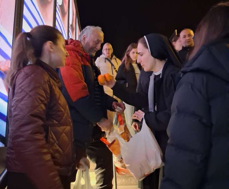 Dan siromaha na zagrebačkom Glavnom kolodvoru