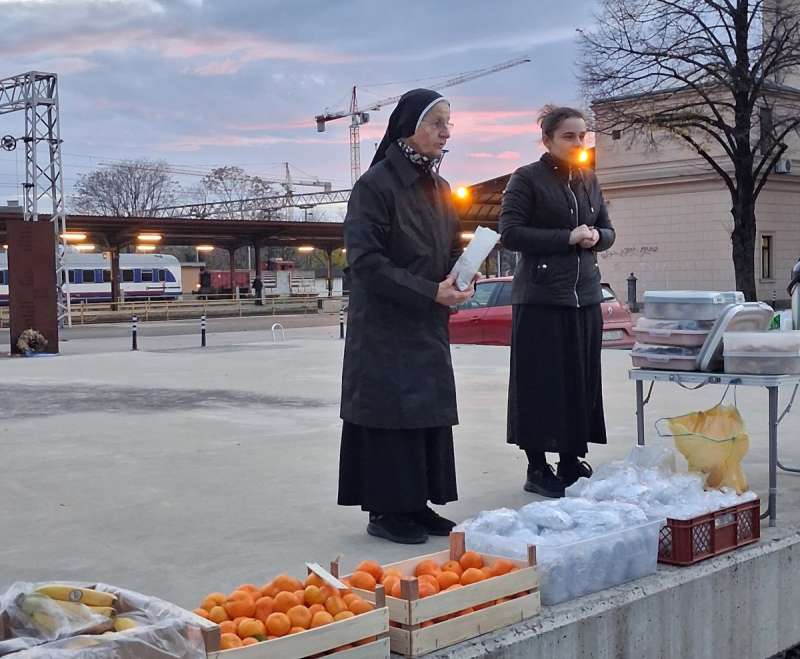 Dan siromaha na zagrebačkom Glavnom kolodvoru