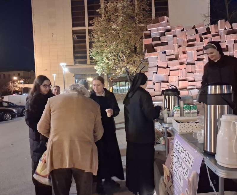 Dan siromaha na zagrebačkom Glavnom kolodvoru