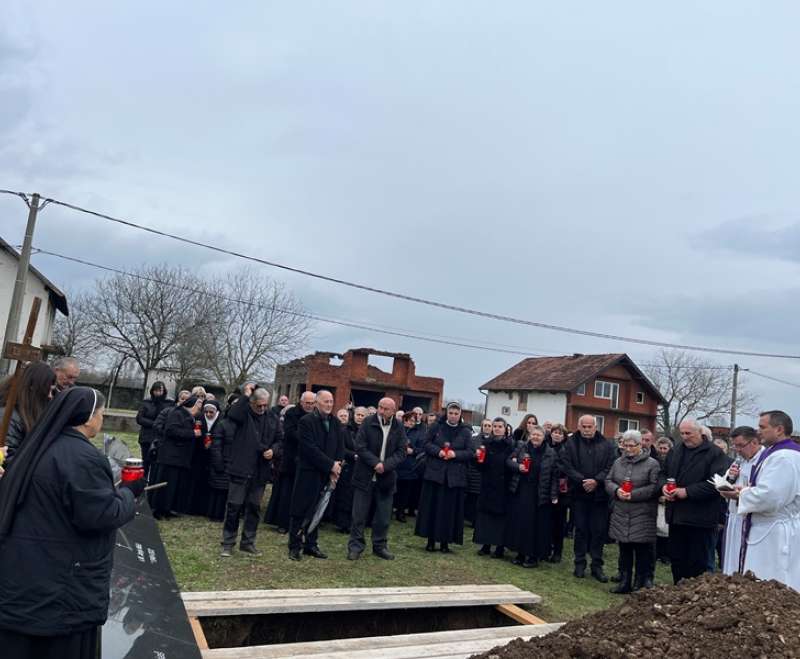 Sahranjena s. M. Vilibalda (Mara) Kvesić, Služavka Maloga Isusa