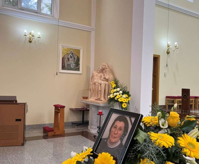 Sahranjena s. M. Vilibalda (Mara) Kvesić, Služavka Maloga Isusa