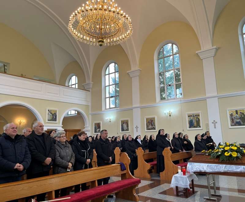 Sahranjena s. M. Vilibalda (Mara) Kvesić, Služavka Maloga Isusa