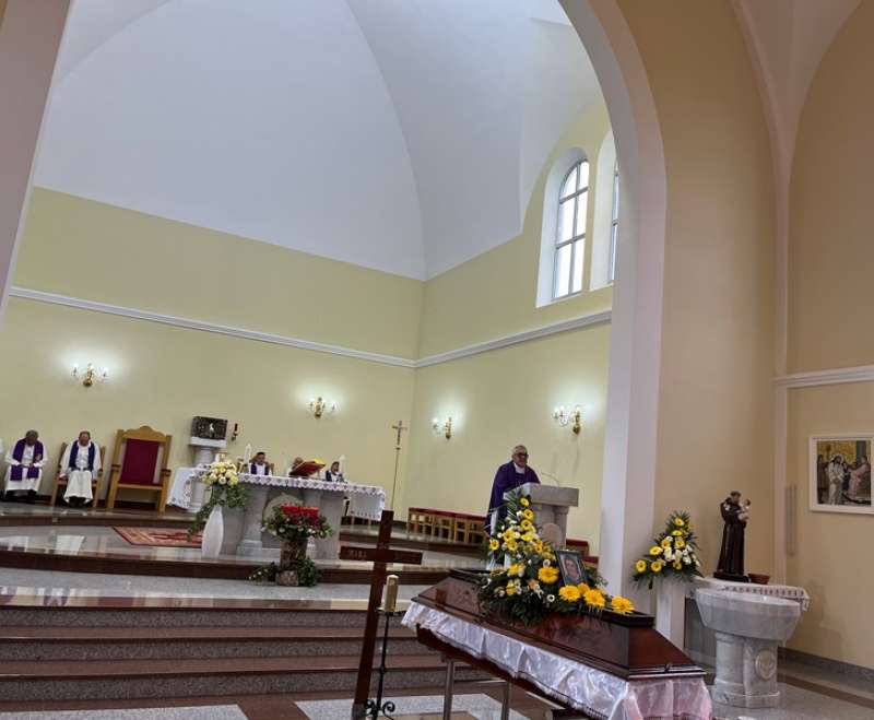 Sahranjena s. M. Vilibalda (Mara) Kvesić, Služavka Maloga Isusa