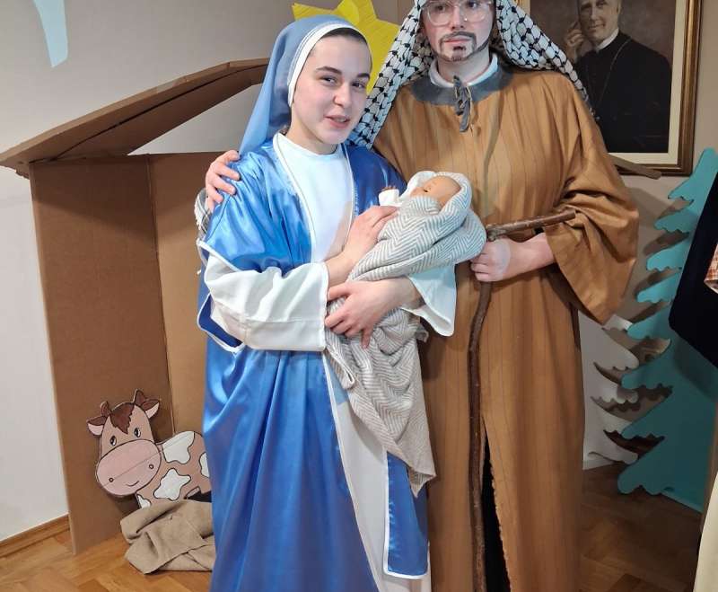 Božićni igrokaz u izvedbi Služavki Malog Isusa