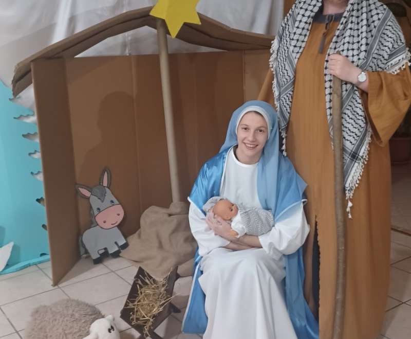 Božićni igrokaz u izvedbi Služavki Malog Isusa