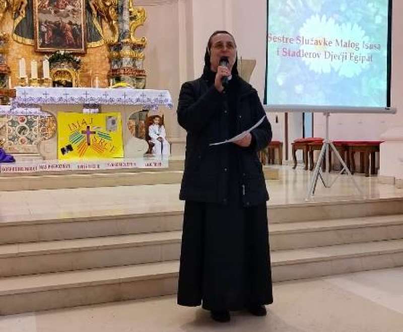 Sestre Služavke Maloga Isusa iz Sarajeva održale korizmenu duhovnu obnovu u župi Pakrac