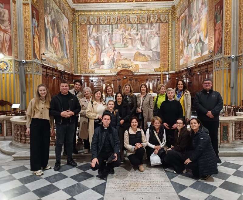 Hodočašće Prijatelja Maloga Isusa iz Gromiljaka u Rim