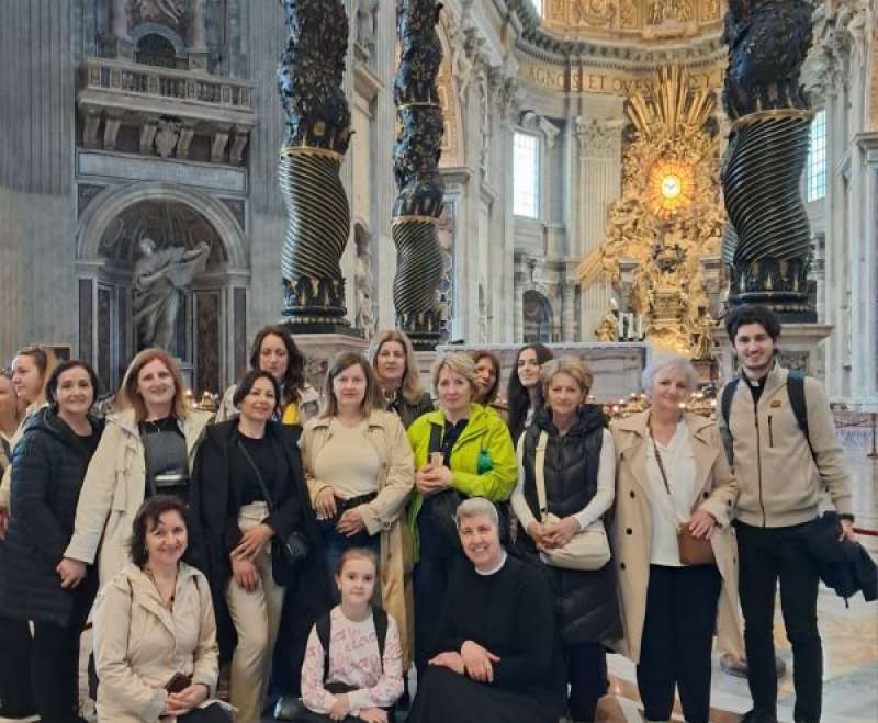Hodočašće Prijatelja Maloga Isusa iz Gromiljaka u Rim