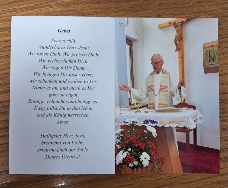 Sveti trag svećenika i redovnika, patera Konrada Hubera