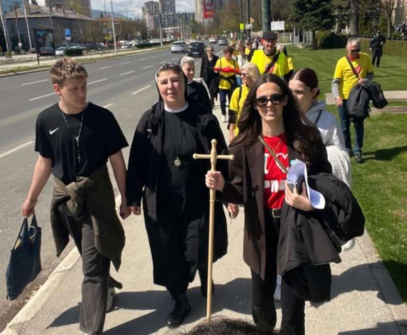 Pješačko hodočašće Prijatelja Maloga Isusa Sarajevske provincije