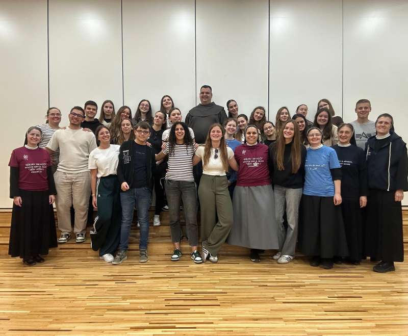 Susret sa mladima iz Frame Šibenik - Šubićevac