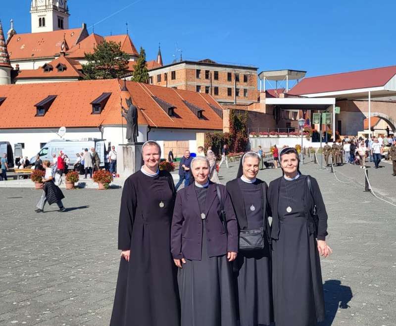 Sestre iz Vrhovne uprave na hodočašću u Mariji Bistrici