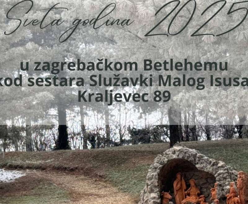 Sveta godina 2025. u zagrebačkom Betlehemu
