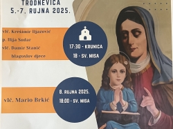 Trodnevnica Maloj Gospi u Marijinom Domu u Vinkovcima