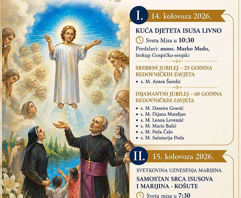 Ususret proslavi redovničkih jubileja Ususret proslavi redovničkih jubileja