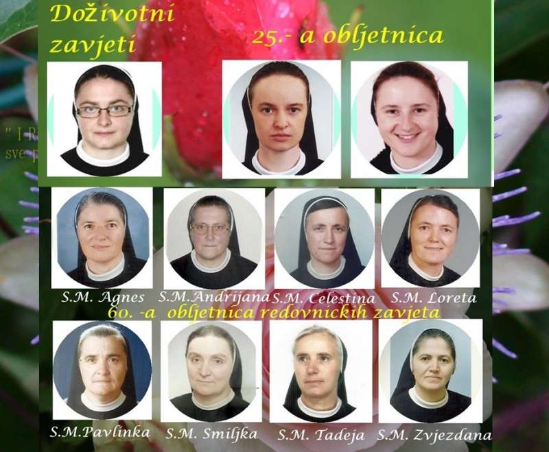 Slavlje redovničkih zavjeta za Veliku Gospu 2025.